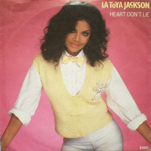 Cover La Toya Jackson - Heart Don't Lie (7, Single) Schallplatten Ankauf