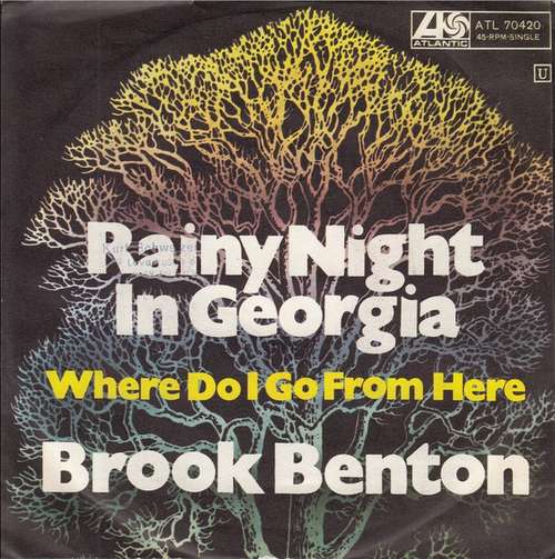 Cover Brook Benton - Rainy Night In Georgia (7) Schallplatten Ankauf