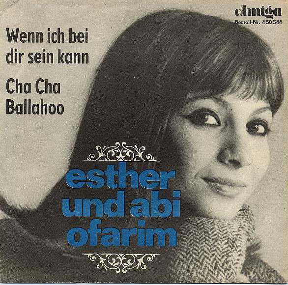 Bild Esther Und Abi Ofarim* - Wenn Ich Bei Dir Sein Kann / Cha Cha Ballahoo (7, Single, Mono) Schallplatten Ankauf