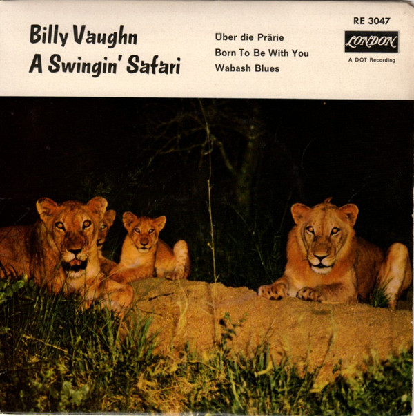 Cover Billy Vaughn And His Orchestra - A Swingin' Safari (7, EP, Mono) Schallplatten Ankauf