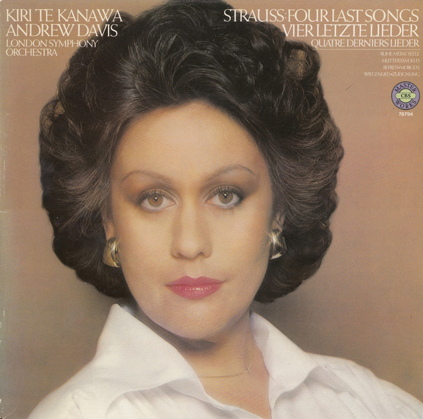 Bild Strauss* - Kiri Te Kanawa, Andrew Davis, London Symphony Orchestra - Four Last Songs • Vier Letzte Lieder • Quatre Derniers Lieder (LP) Schallplatten Ankauf