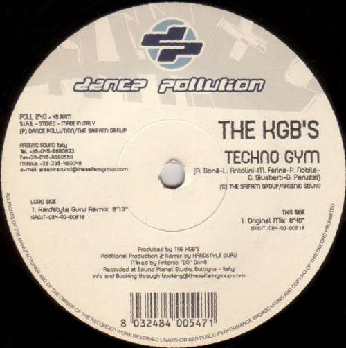 Cover KGB's, The - Techno Gym (12) Schallplatten Ankauf