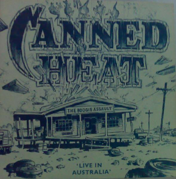 Cover Canned Heat - The Boogie Assault (Greatest Hits Live In Australia) (LP, Album) Schallplatten Ankauf