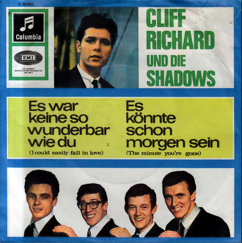 Cover Cliff Richard Und Die Shadows* - Es War Keine So Wunderbar Wie Du / Es Könnte Schon Morgen Sein (7, Single) Schallplatten Ankauf