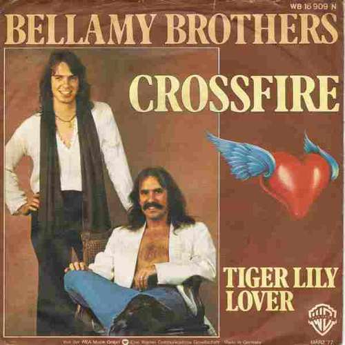 Cover Bellamy Brothers - Crossfire (7, Single) Schallplatten Ankauf