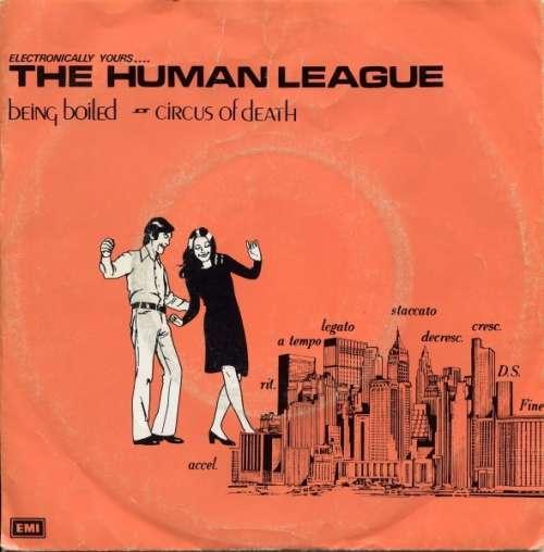 Cover The Human League - Being Boiled / Circus Of Death (7, Single, RE) Schallplatten Ankauf