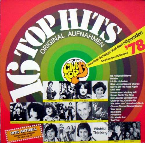 Cover Various - 16 Top Hits September/Oktober '78 (LP, Comp) Schallplatten Ankauf