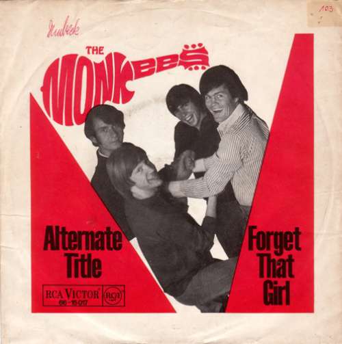 Cover The Monkees - Alternate Title / Forget That Girl (7, Single) Schallplatten Ankauf