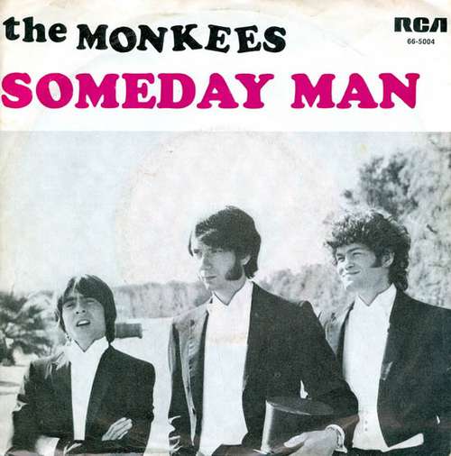 Cover The Monkees - Someday Man / Listen To The Band (7) Schallplatten Ankauf