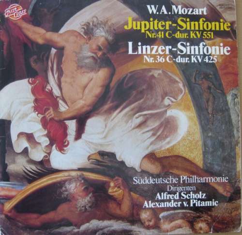 Cover W.A.Mozart* - Jupiter-Sinfonie Nr.41 C-Dur, KV 551 / Linzer-Sinfonie Nr.36 C-Dur, KV 425 (LP) Schallplatten Ankauf
