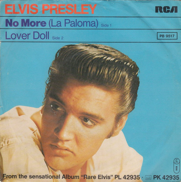 Cover Elvis Presley - No More (La Paloma) (7, Single) Schallplatten Ankauf