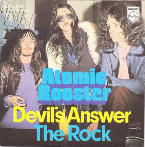 Cover Atomic Rooster - Devil's Answer / The Rock (7, Mono) Schallplatten Ankauf