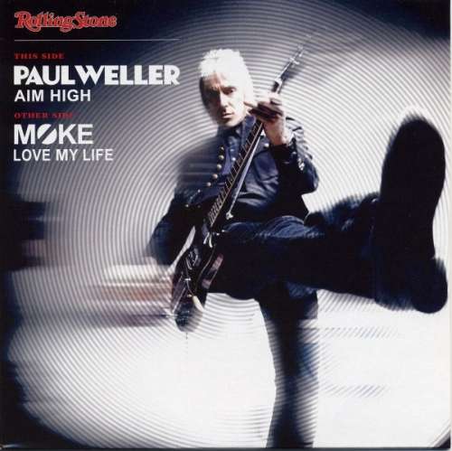 Cover Paul Weller / Moke (2) - Aim High / Love My Life (7, Single, Promo) Schallplatten Ankauf