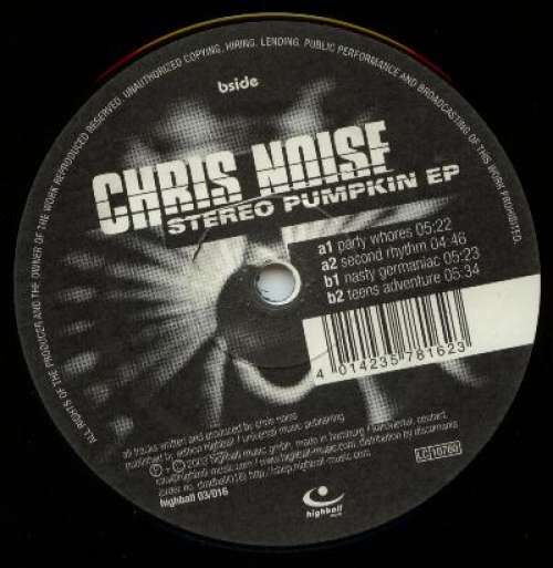 Cover Chris Noise - Stereo Pumpkin EP (12, EP) Schallplatten Ankauf