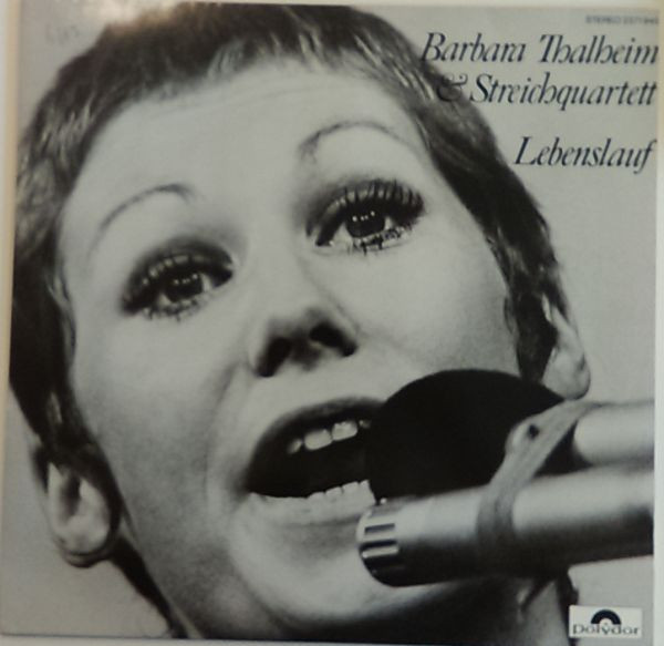 Bild Barbara Thalheim & Streichquartett* - Lebenslauf (LP, Album) Schallplatten Ankauf