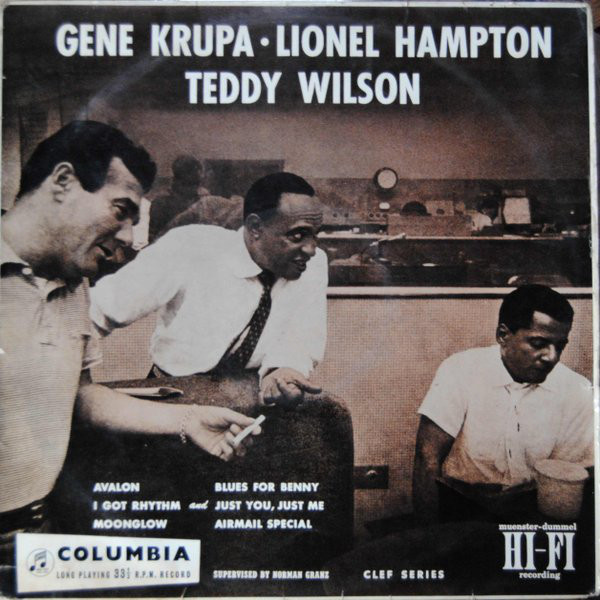 Cover Gene Krupa / Lionel Hampton / Teddy Wilson - Gene Krupa - Lionel Hampton - Teddy Wilson (LP, Album) Schallplatten Ankauf