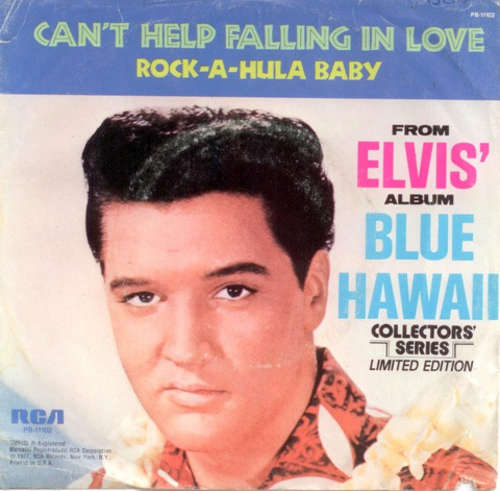 Cover Elvis Presley With The Jordanaires - Can't Help Falling In Love / Rock-A-Hula Baby (7, Mono, Ltd, RE) Schallplatten Ankauf