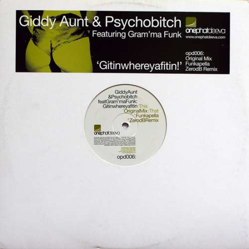 Cover Giddy Aunt & Psychobitch - Gitinwhereyafitin! (12) Schallplatten Ankauf