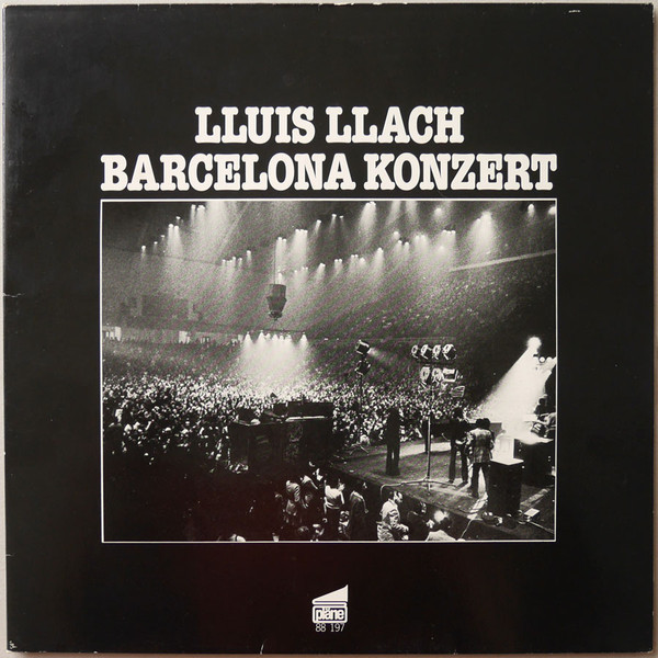 Bild Lluís Llach* - Barcelona Konzert (LP, Album, RE, Gat) Schallplatten Ankauf