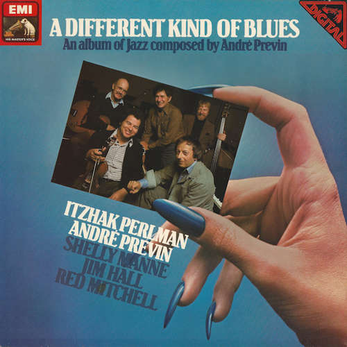 Bild Itzhak Perlman, André Previn, Shelly Manne, Jim Hall, Red Mitchell - A Different Kind Of Blues (LP) Schallplatten Ankauf
