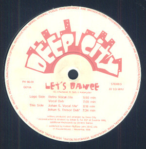 Cover Deep City - Let's Dance (12) Schallplatten Ankauf