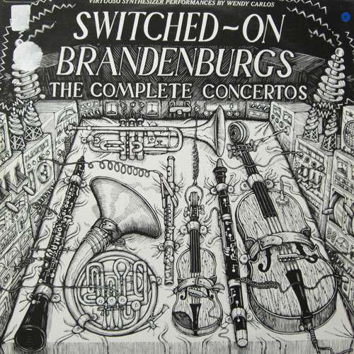 Cover Wendy Carlos - Switched-On Brandenburgs (The Complete Concertos) (2xLP, Comp, Gat) Schallplatten Ankauf
