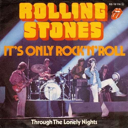 Cover Rolling Stones* - It's Only Rock'n'Roll (7, Single) Schallplatten Ankauf