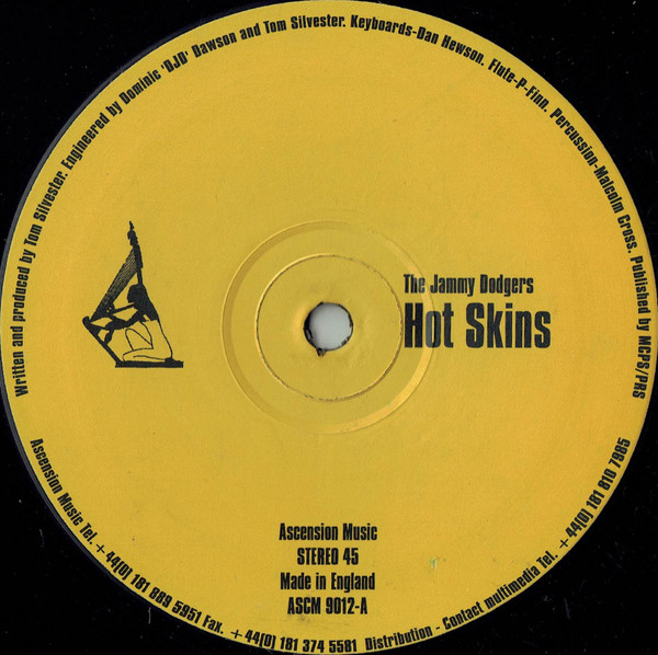 Cover The Jammy Dodgers - Hot Skins (12) Schallplatten Ankauf
