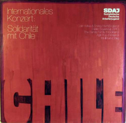Cover Various - Internationales Konzert: Solidarität Mit Chile (LP) Schallplatten Ankauf