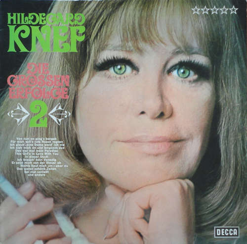 Cover Hildegard Knef - Die Grossen Erfolge 2 (LP, Comp) Schallplatten Ankauf