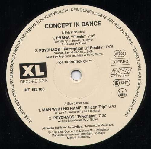 Cover Various - Concept In Dance (12, Comp, Promo) Schallplatten Ankauf