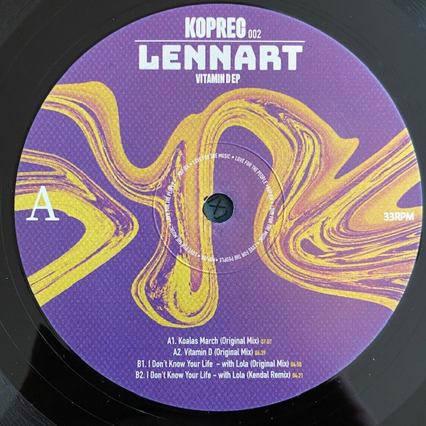 Cover Lennart (8) - Vitamin D EP (12, EP) Schallplatten Ankauf