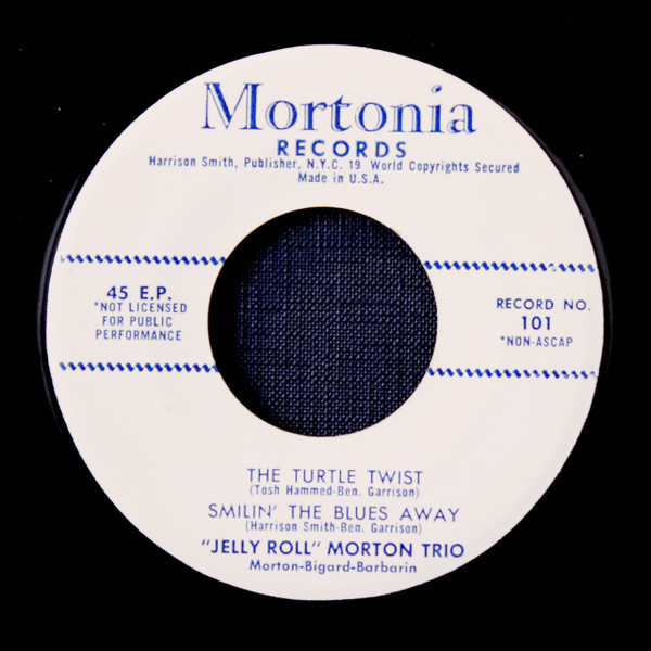 Cover Jelly Roll Morton Trio - My Little Dixie Home (7, EP) Schallplatten Ankauf