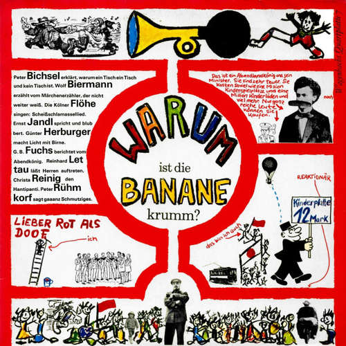 Cover Various - Warum Ist Die Banane Krumm? (LP, Comp) Schallplatten Ankauf