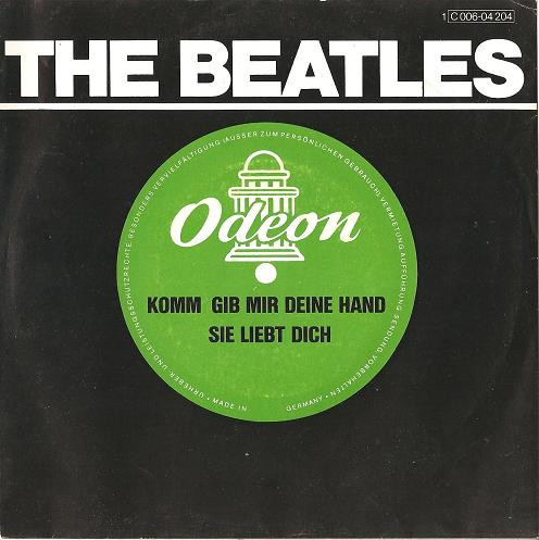 Bild The Beatles - Komm, Gib Mir Deine Hand / Sie Liebt Dich (7, Single, RE) Schallplatten Ankauf