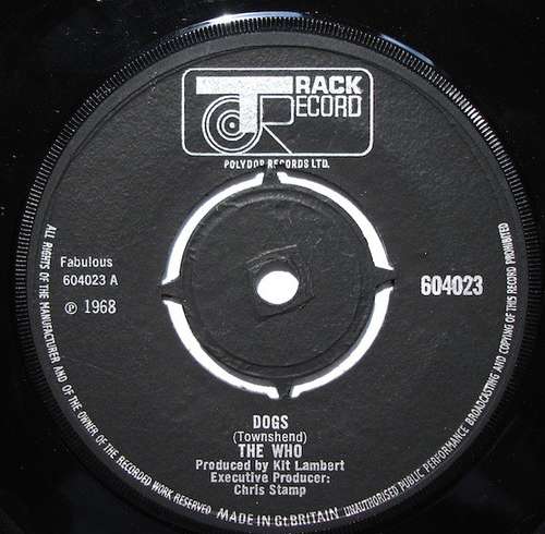 Cover The Who - Dogs (7) Schallplatten Ankauf