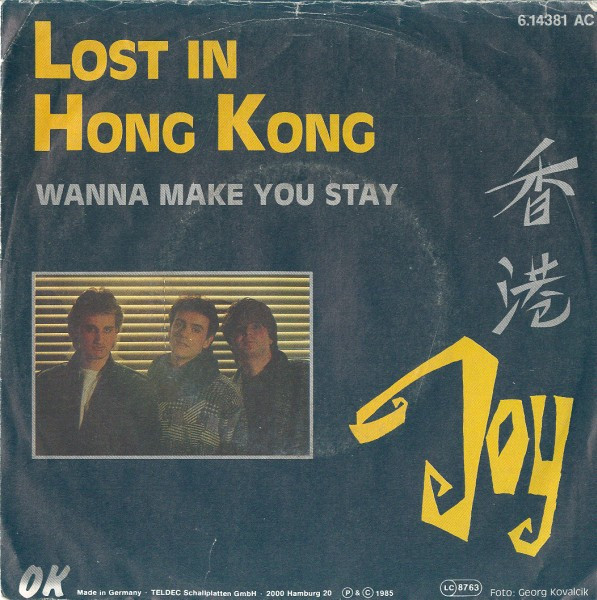 Cover Joy (9) - Lost In Hong Kong (7, Single) Schallplatten Ankauf