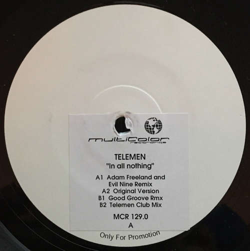 Cover Telemen - In All Nothing (12, Promo, W/Lbl) Schallplatten Ankauf
