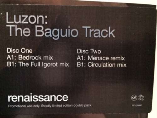 Cover Luzon - The Baguio Track (2x12, Ltd, Promo) Schallplatten Ankauf