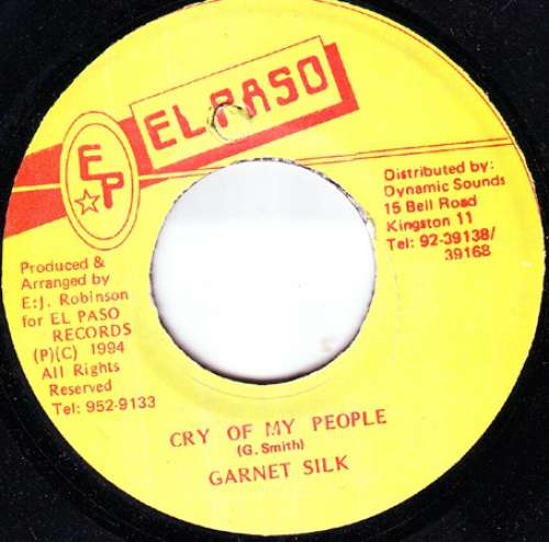 Cover Garnet Silk* - Cry Of My People (7) Schallplatten Ankauf