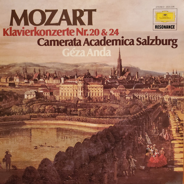 Cover Mozart* – Camerata Academica Salzburg, Géza Anda - Klavierkonzerte Nr. 20 & 24 (LP, RE) Schallplatten Ankauf