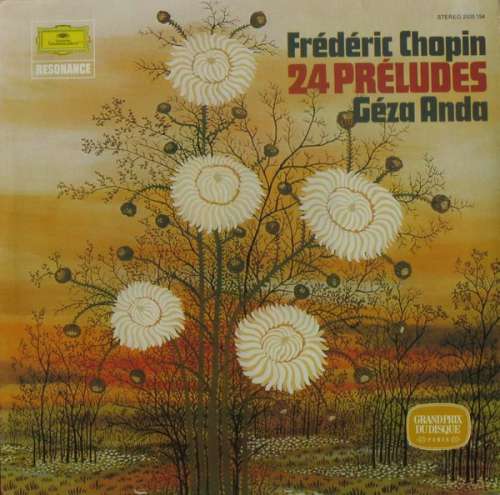 Cover Frédéric Chopin – Géza Anda - 24 Préludes (LP, RE) Schallplatten Ankauf