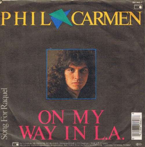 Cover Phil Carmen - On My Way In L.A. (7, Single) Schallplatten Ankauf