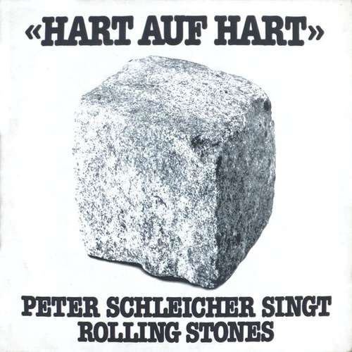 Cover Hart Auf Hart - Peter Schleicher Singt Rolling Stones Schallplatten Ankauf