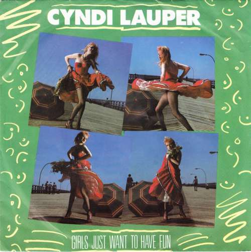 Cover Cyndi Lauper - Girls Just Want To Have Fun (7, Single) Schallplatten Ankauf