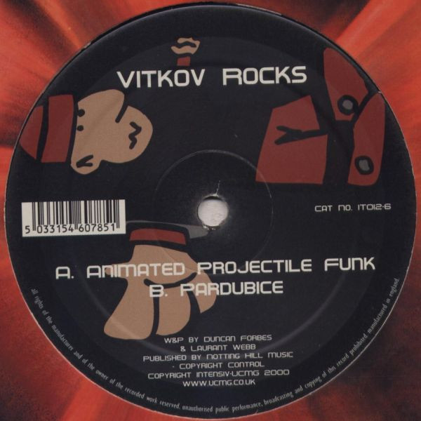 Bild Vitkov Rocks - Animated Projectile Funk (12) Schallplatten Ankauf