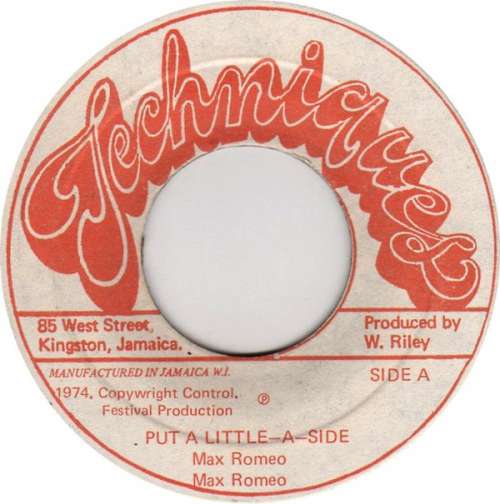 Cover Max Romeo - Put A Little-A-Side (7) Schallplatten Ankauf