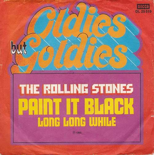 Cover The Rolling Stones - Paint It Black (7, Single, RE) Schallplatten Ankauf
