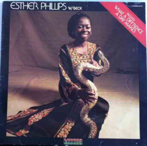 Cover Esther Phillips With Joe Beck - What A Diff'rence A Day Makes (LP, Album) Schallplatten Ankauf