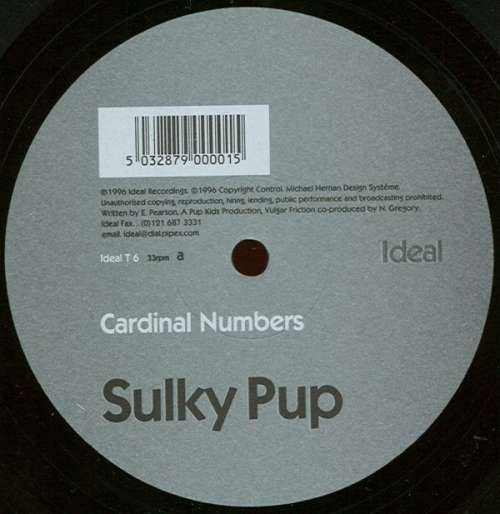 Cover Sulky Pup - Cardinal Numbers (12) Schallplatten Ankauf
